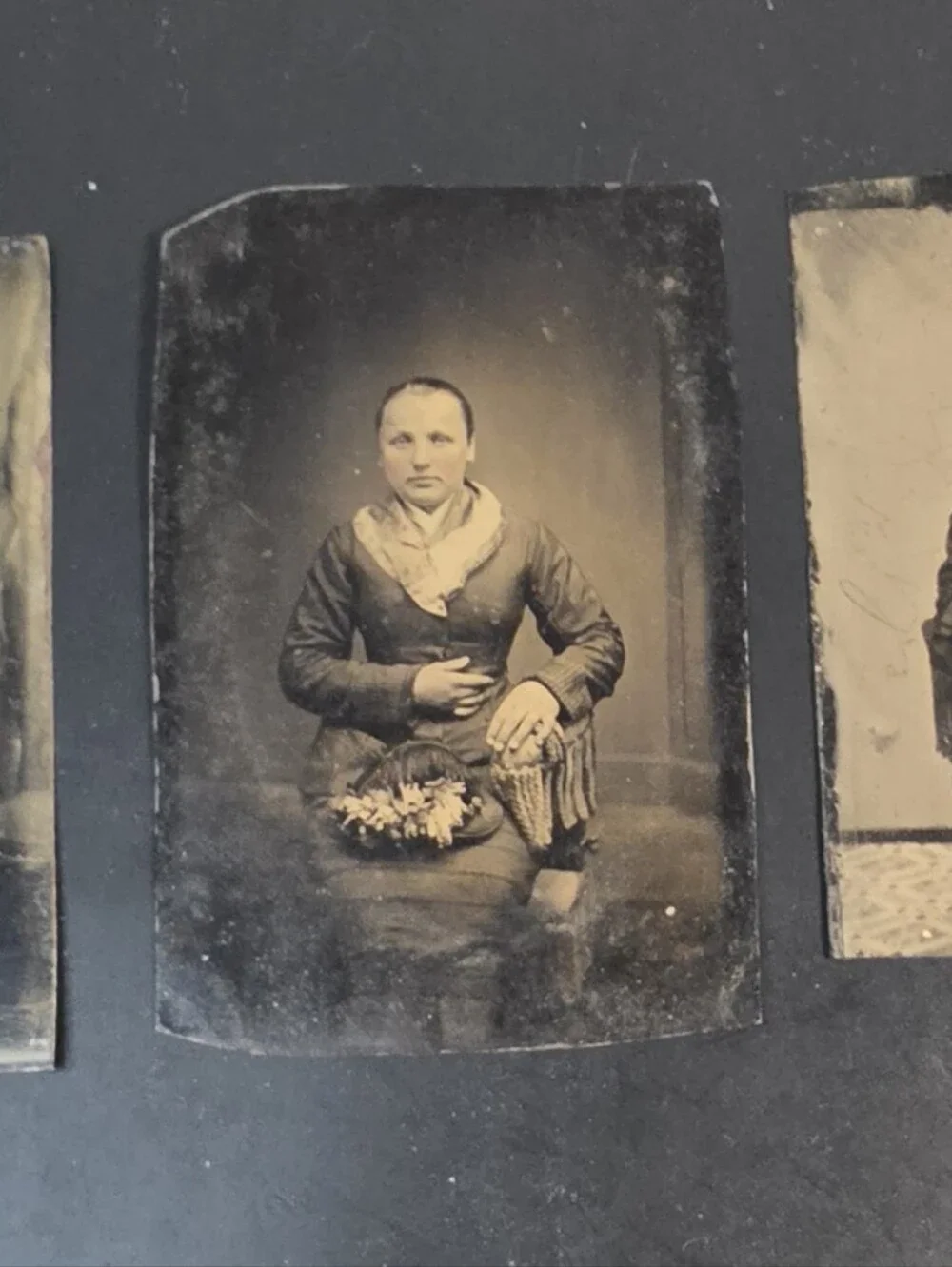 Tin Type Photos set three